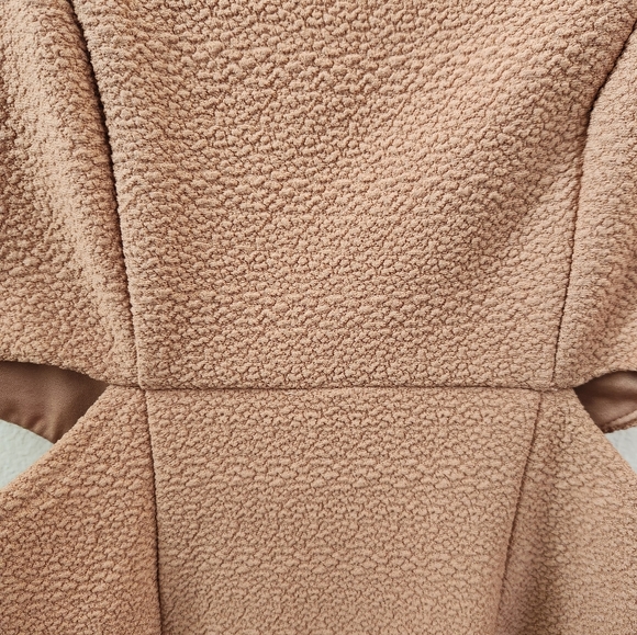 Miramar‎ Sirena Cut Out Bodycon Dress Tan Brown Women's Size Small - Picture 7 of 16